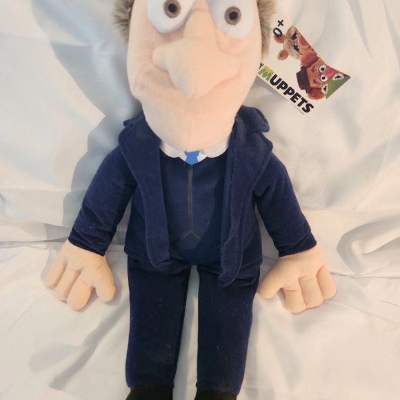 Statler plush from The Muppets. RARE NWT. - Picture 3 of 6